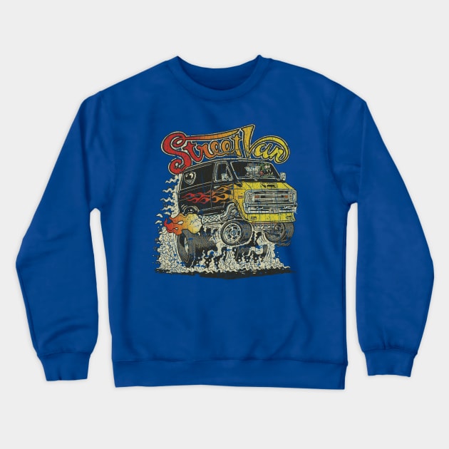 Monster Street Van 1976 Crewneck Sweatshirt by JCD666